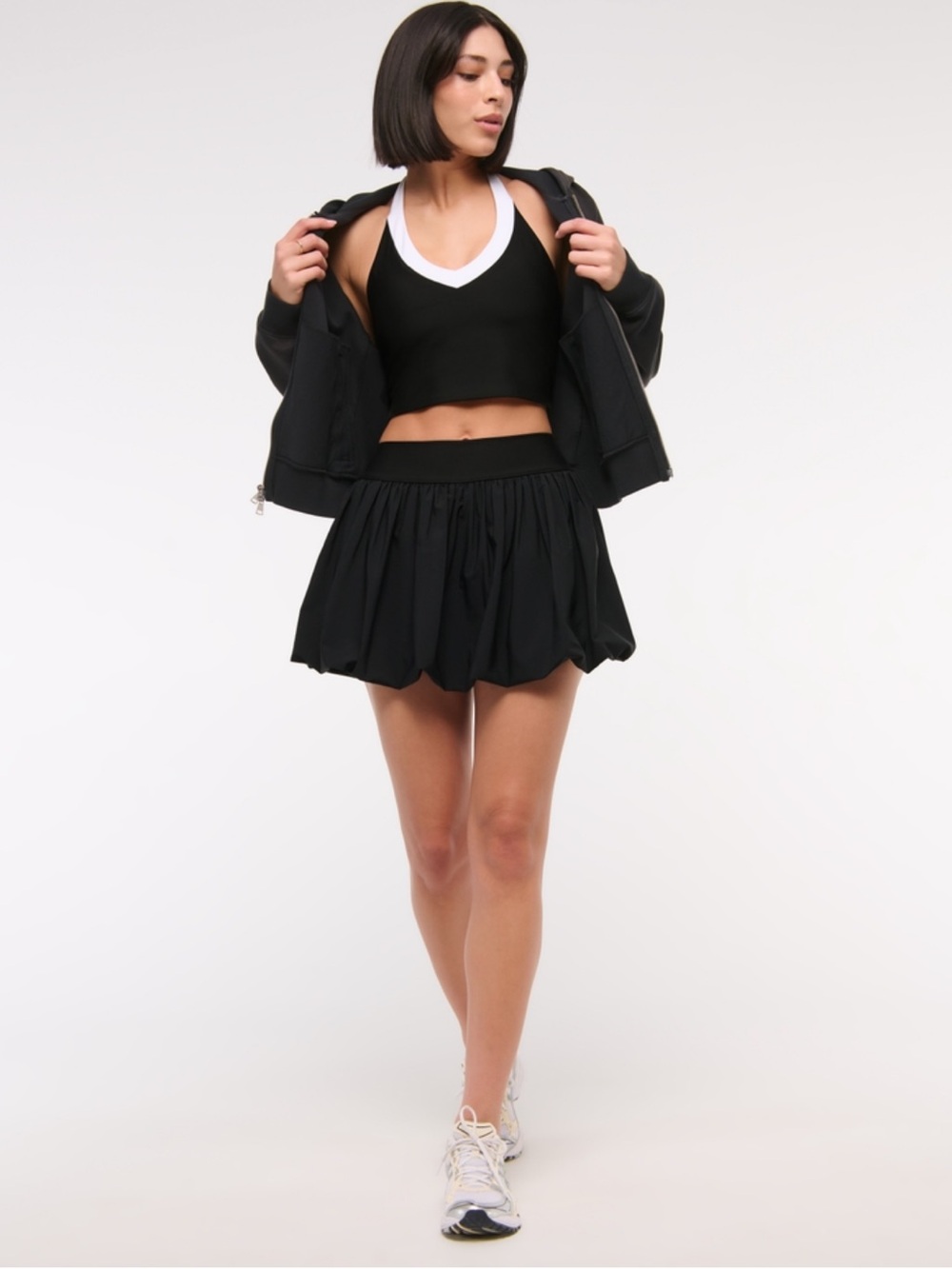 NWT Abercrombie YPB MotionTek Bubble Skort size Small
